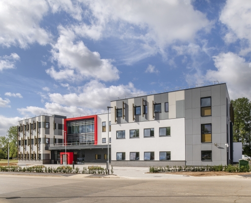 Exterior of the Oxford Advanced Skills Centre