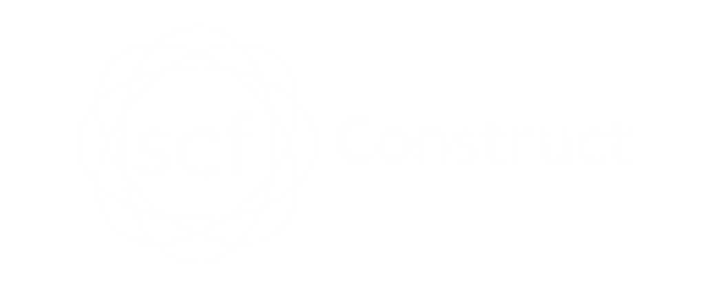 SCF Construct white logo